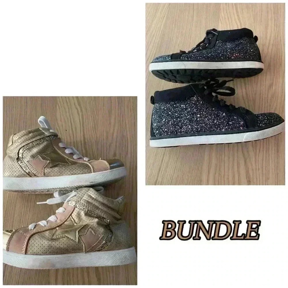 Girl Justice Sneakers Bundle Size 5 - Picture 1 of 11